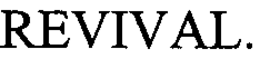 REVIVAL trademark