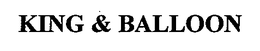 KING & BALLOON trademark