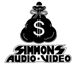SIMMONS AUDIO-VIDEO trademark