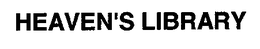 HEAVEN'S LIBRARY trademark