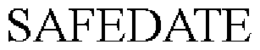 SAFEDATE trademark
