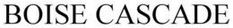 BOISE CASCADE trademark