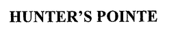 HUNTER'S POINTE trademark