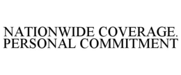 NATIONWIDE COVERAGE. PERSONAL COMMITMENT trademark