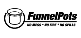 FUNNEL POT NO MESS * NO FIRE * NO SPILLS trademark