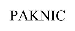 PAKNIC trademark