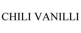 CHILI VANILLI trademark