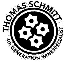 THOMAS SCHMITT 4TH GENERATION WINESPECIALIST trademark