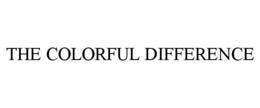 THE COLORFUL DIFFERENCE trademark