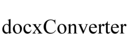 DOCXCONVERTER trademark