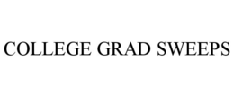 COLLEGE GRAD SWEEPS trademark