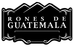 RONES DE GUATEMALA trademark