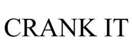 CRANK IT trademark