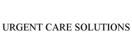 URGENT CARE SOLUTIONS trademark