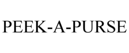 PEEK-A-PURSE trademark