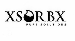XSORBX PURE SOLUTIONS trademark