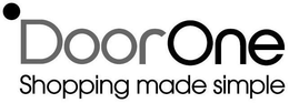 DOORONE SHOPPING MADE SIMPLE trademark