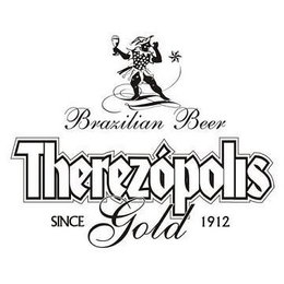 THEREZÓPOLIS GOLD BRAZILIAN BEER SICE 1912 trademark