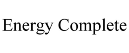 ENERGY COMPLETE trademark