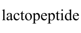 LACTOPEPTIDE trademark