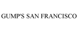 GUMP'S SAN FRANCISCO trademark