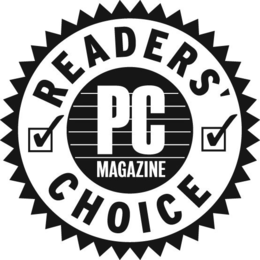 PC MAGAZINE READERS' CHOICE trademark