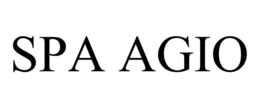 SPA AGIO trademark