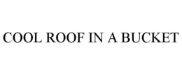 COOL ROOF IN A BUCKET trademark