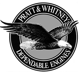 PRATT & WHITNEY DEPENDABLE ENGINES trademark
