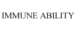 IMMUNE ABILITY trademark