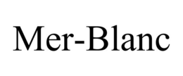 MER-BLANC trademark