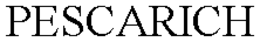 PESCARICH trademark