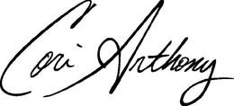 CORI ANTHONY trademark