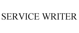 SERVICE WRITER trademark