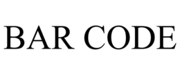 BAR CODE trademark