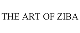 THE ART OF ZIBA trademark