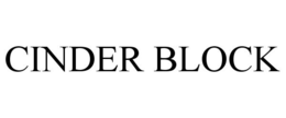 CINDER BLOCK trademark