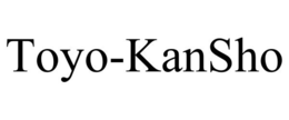 TOYO-KANSHO trademark