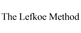 THE LEFKOE METHOD trademark