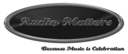AUDIO MATTERS BECAUSE MUSIC IS CELEBRATION trademark