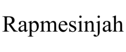 RAPMESINJAH trademark