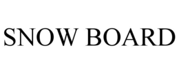 SNOW BOARD trademark