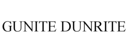 GUNITE DUNRITE trademark