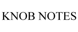 KNOB NOTES trademark