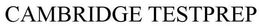 CAMBRIDGE TESTPREP trademark