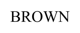 BROWN trademark