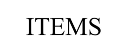 ITEMS trademark