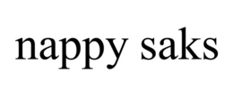 NAPPY SAKS trademark