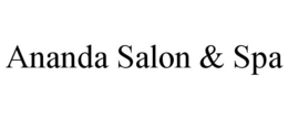 ANANDA SALON & SPA trademark