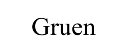 GRUEN trademark
